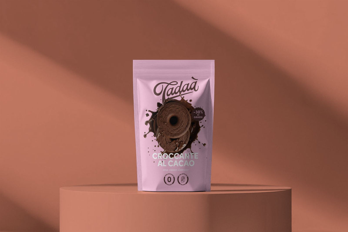 Croccante al cacao Mavà, frollino al cacao senza zuccheri aggiunti, confezione da 220 g